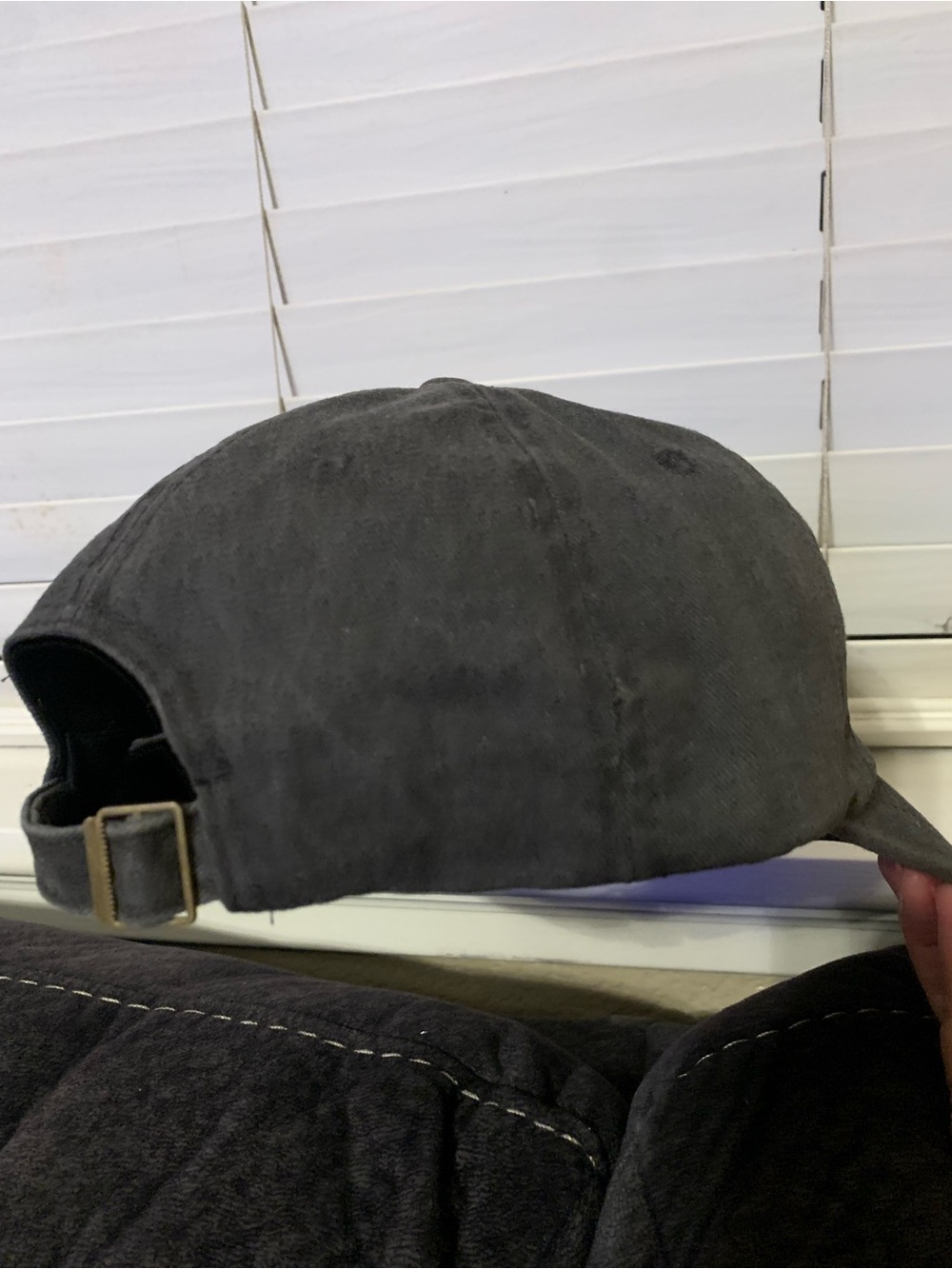 Charcoal Gray Hat with Spain Flag & Logo - Picture 2 of 2